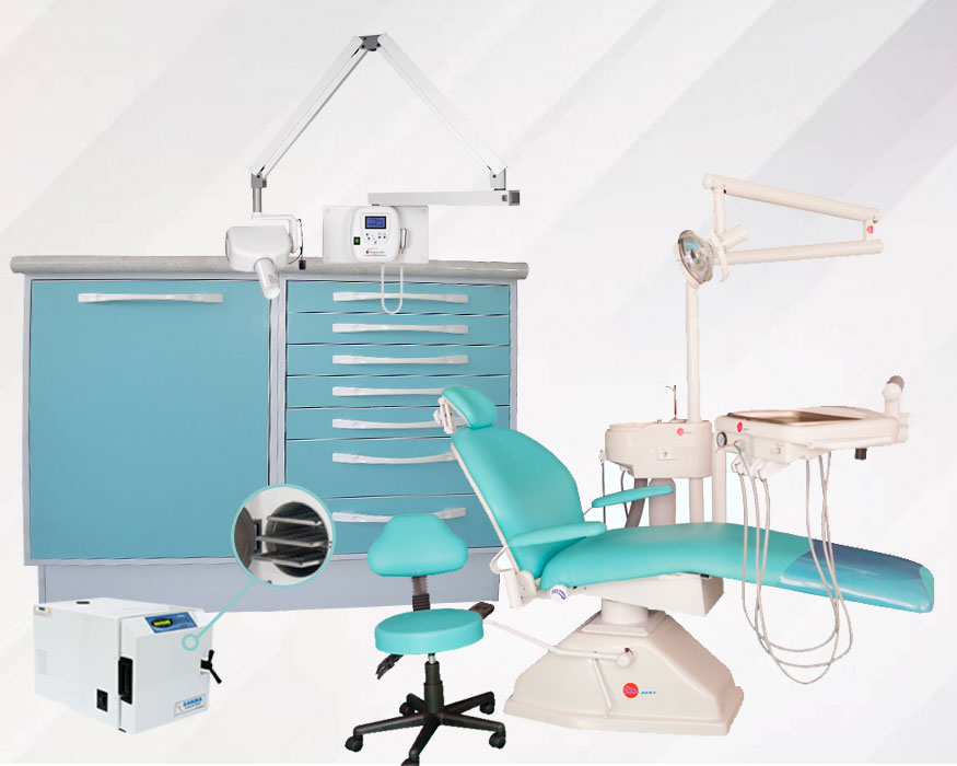 Paquete dental hidraulico